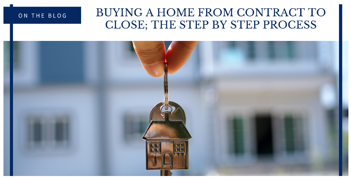 Buying A Home from Contract to Close; The Step by Step Process