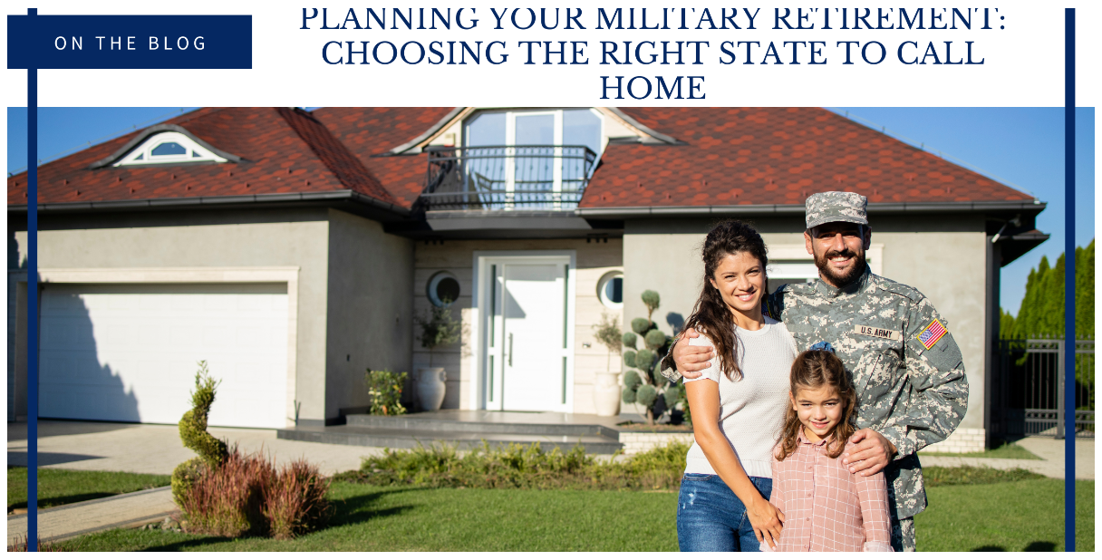 Veteran family researching the best states for military retirees in 2025