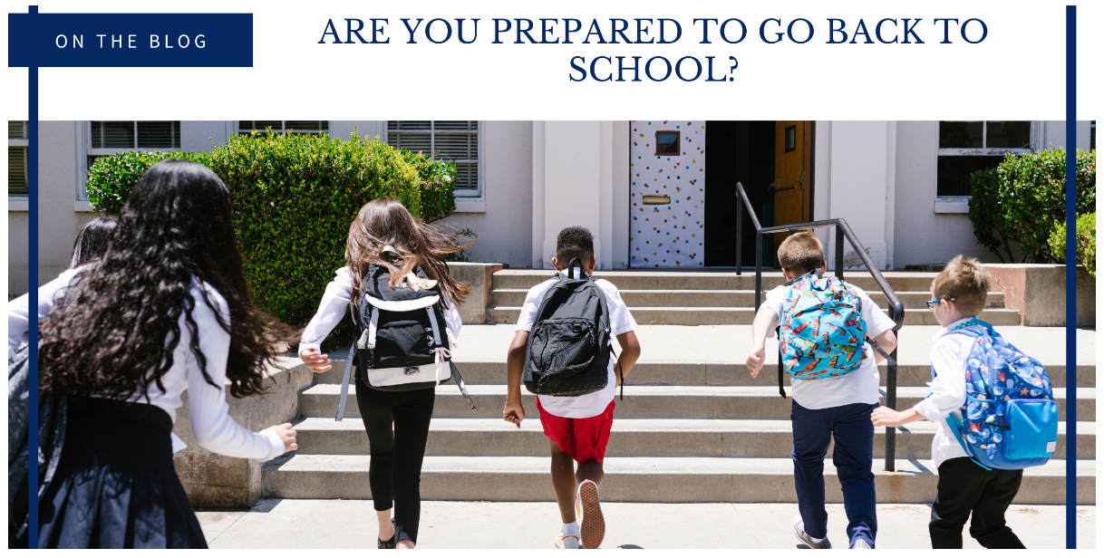 Are you prepared to go back to school