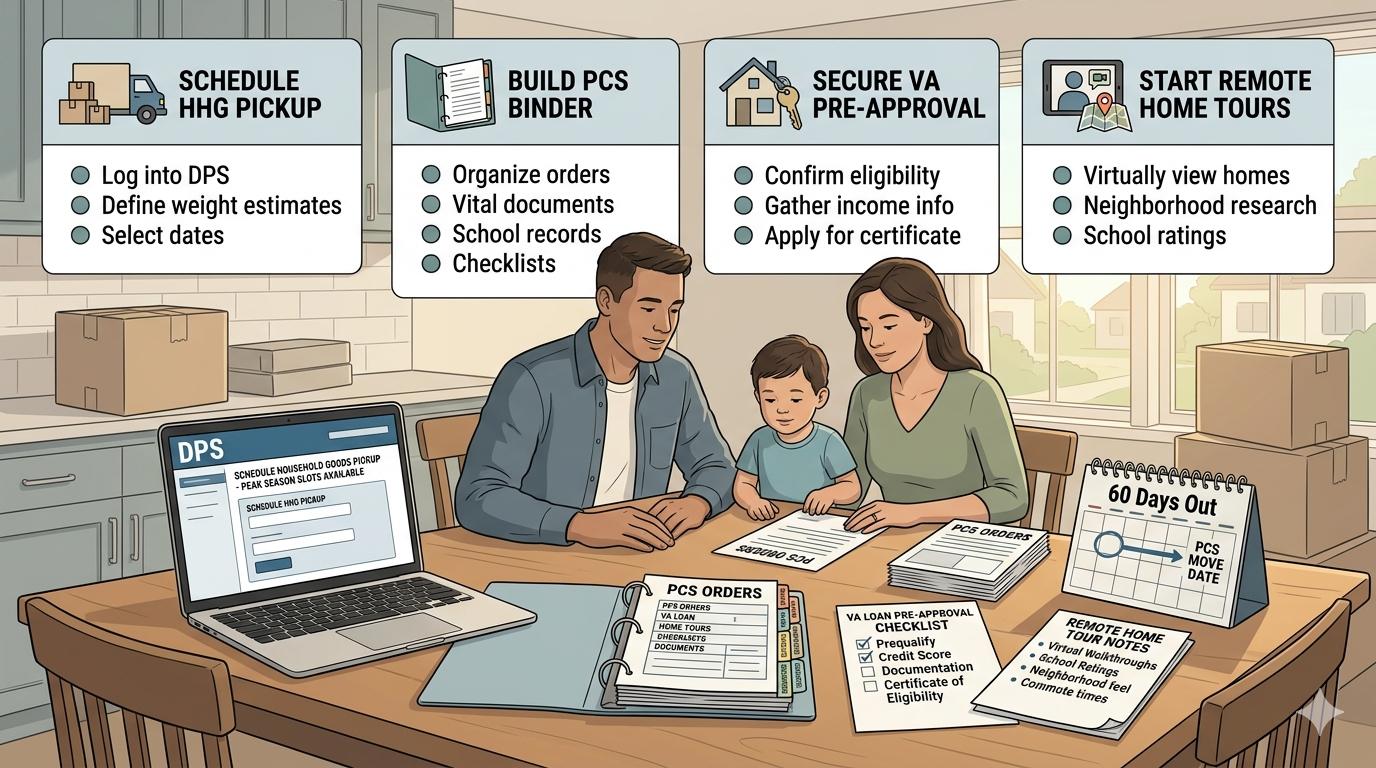 PCS Move Timeline 2026: Checklist by Phase & Smart Housing Decisions