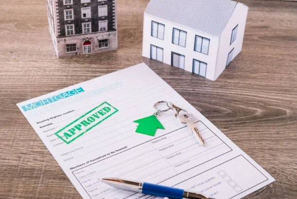 An approved form for renting out a VA home.